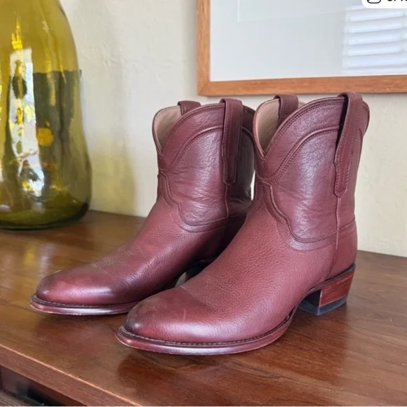 Tecovas Brown Heeled Boots - Picture 3 of 5